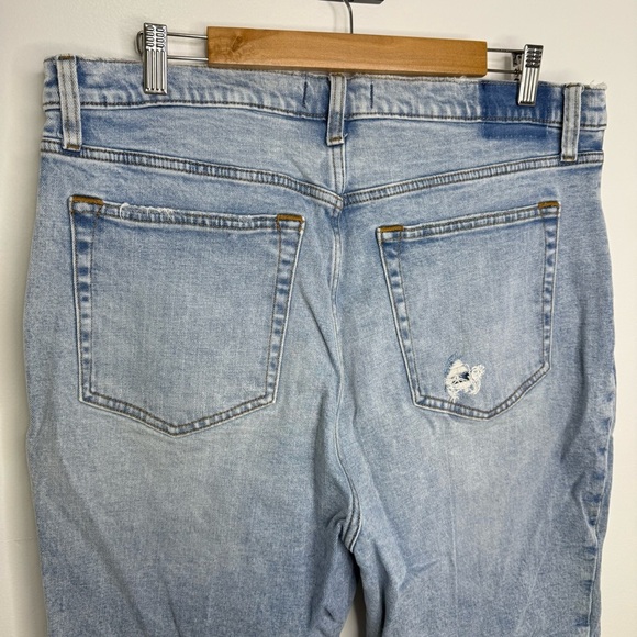 ABERCROMBIE The Ankle Straight Curve Love Ultra High Rise Jeans - Picture 6 of 6